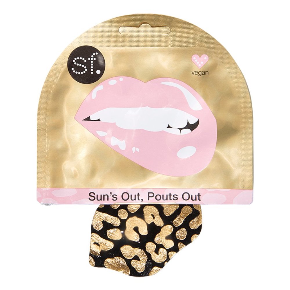 Sun's Out, Pout's Out Gold Foil Lip Masks (4)
